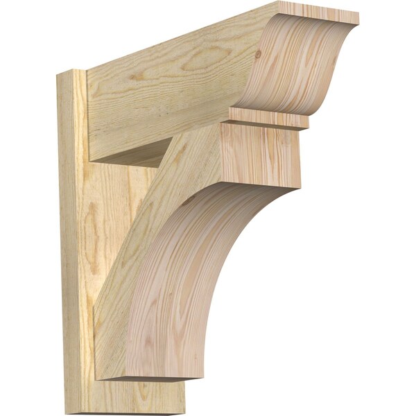 Ekena Millwork Westlake Rough Sawn Traditional Outlooker, Douglas Fir, 8"W x 22"D x 22"H OUT08X22X22WTL01RDF - main
